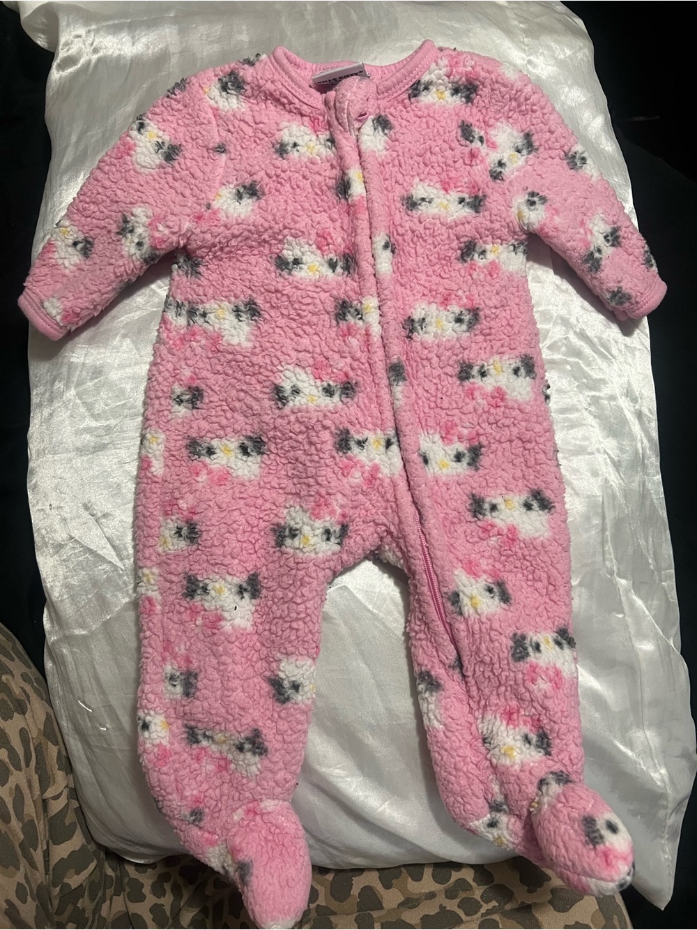 Hello Kitty Sherpa Baby One-Piece